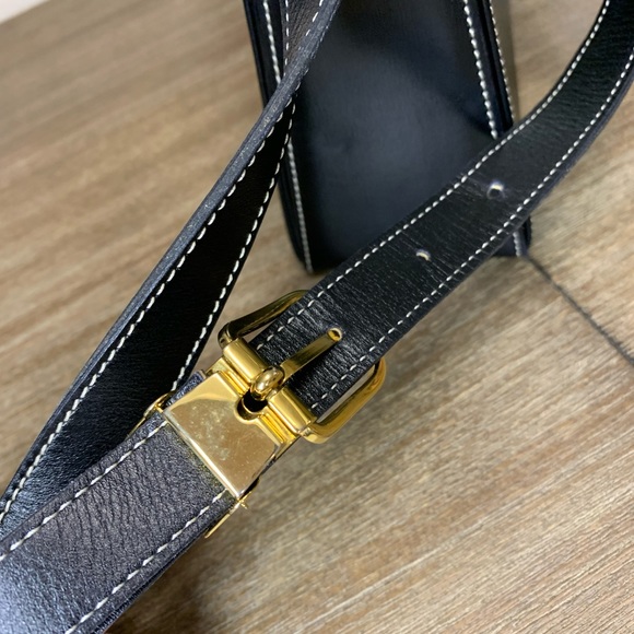 Authentic Christian Dior Black Shoulder Bag - Picture 7 of 13